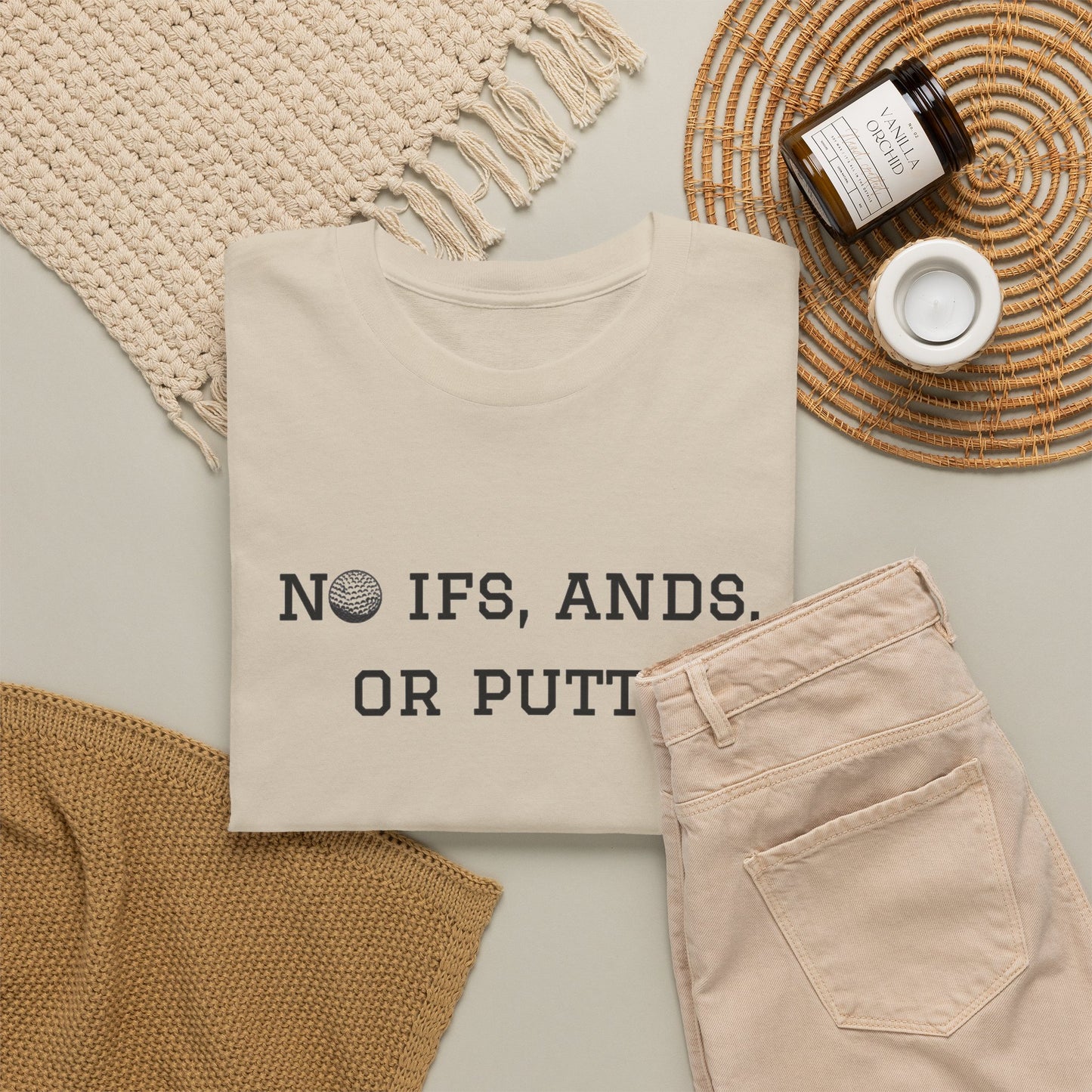 No Ifs, Ands, or Putts Golf T-Shirt