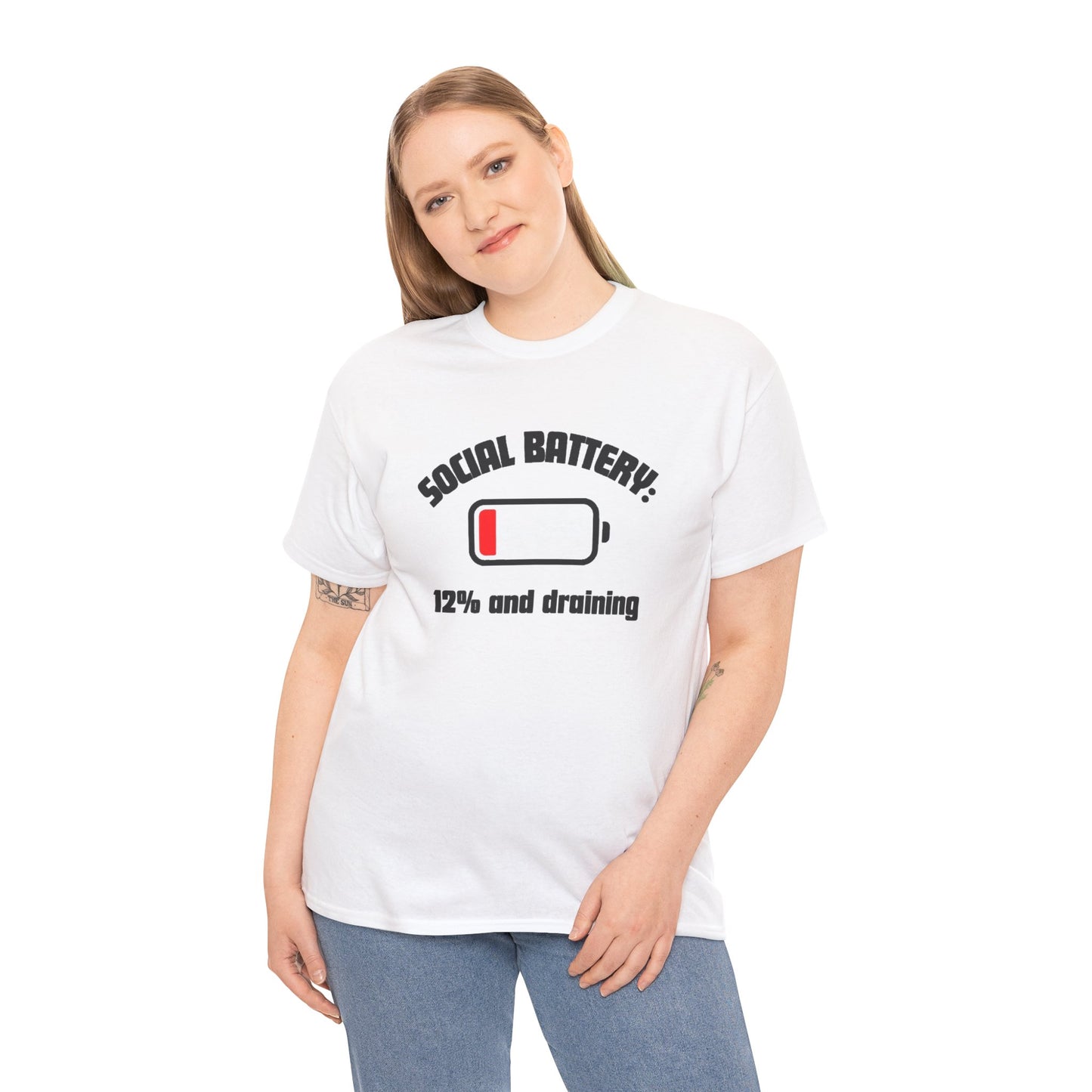 Social Battery Graphic Tee