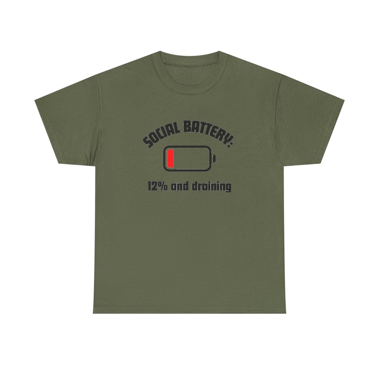 Social Battery Graphic Tee