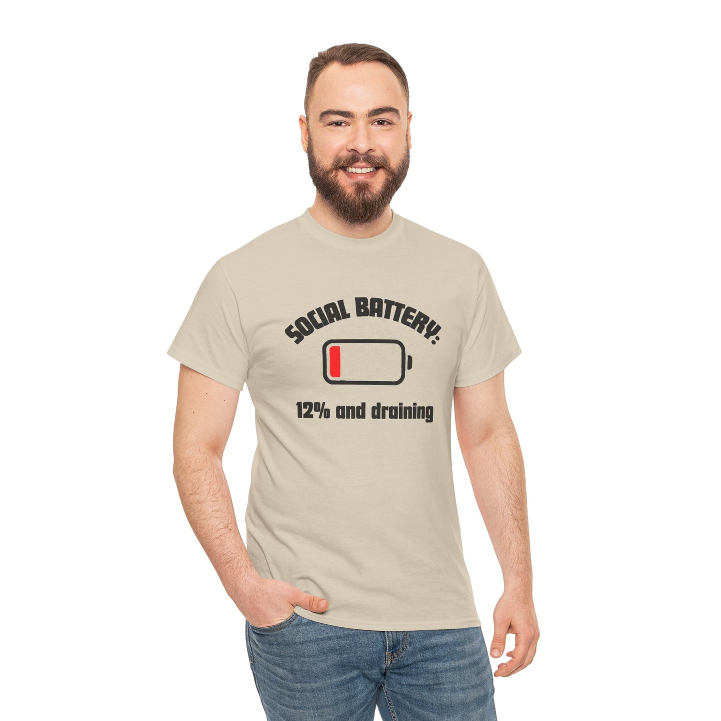 Social Battery Graphic Tee
