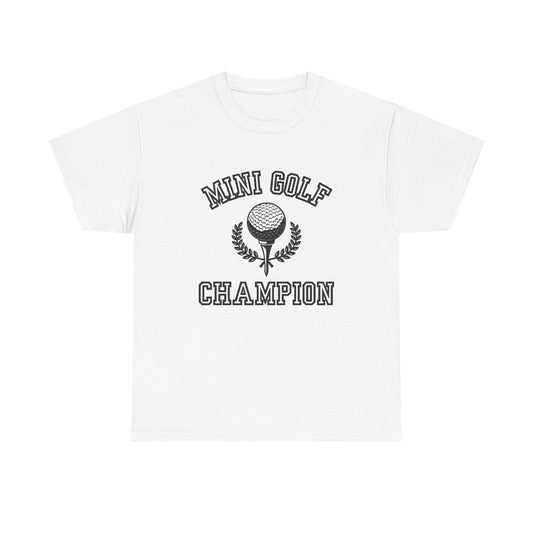 Mini Golf Champion Graphic Tee