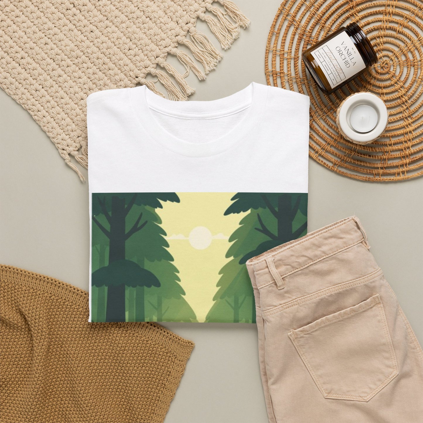 Bigfoot Forest Graphic Tee — "I found my ball... and bigfoot"