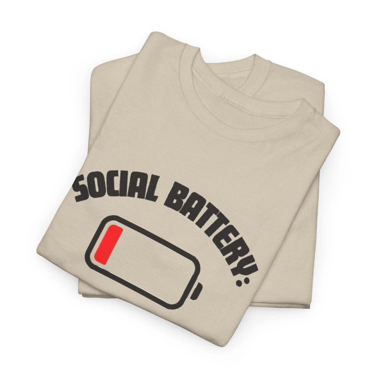 Social Battery Graphic Tee