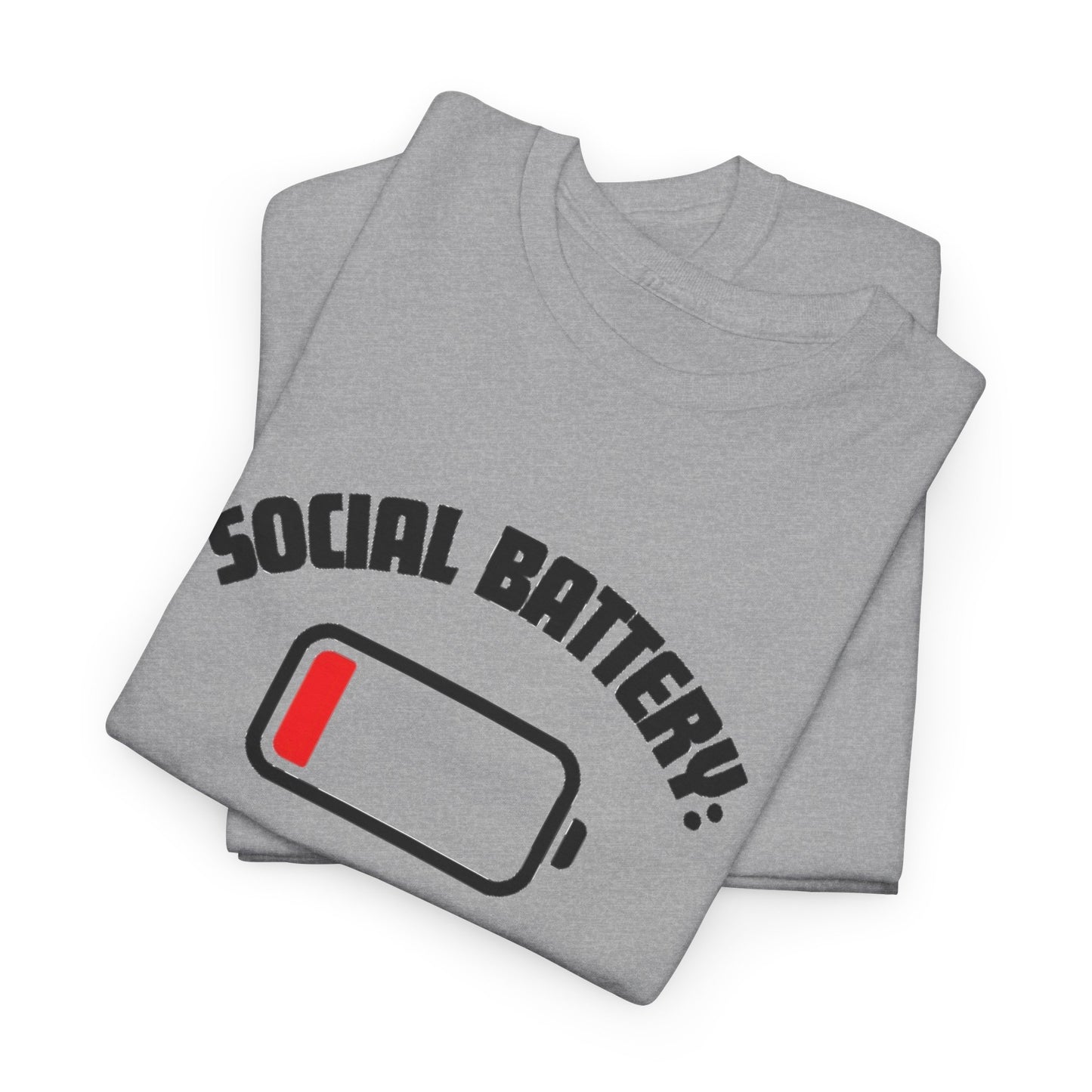 Social Battery Graphic Tee