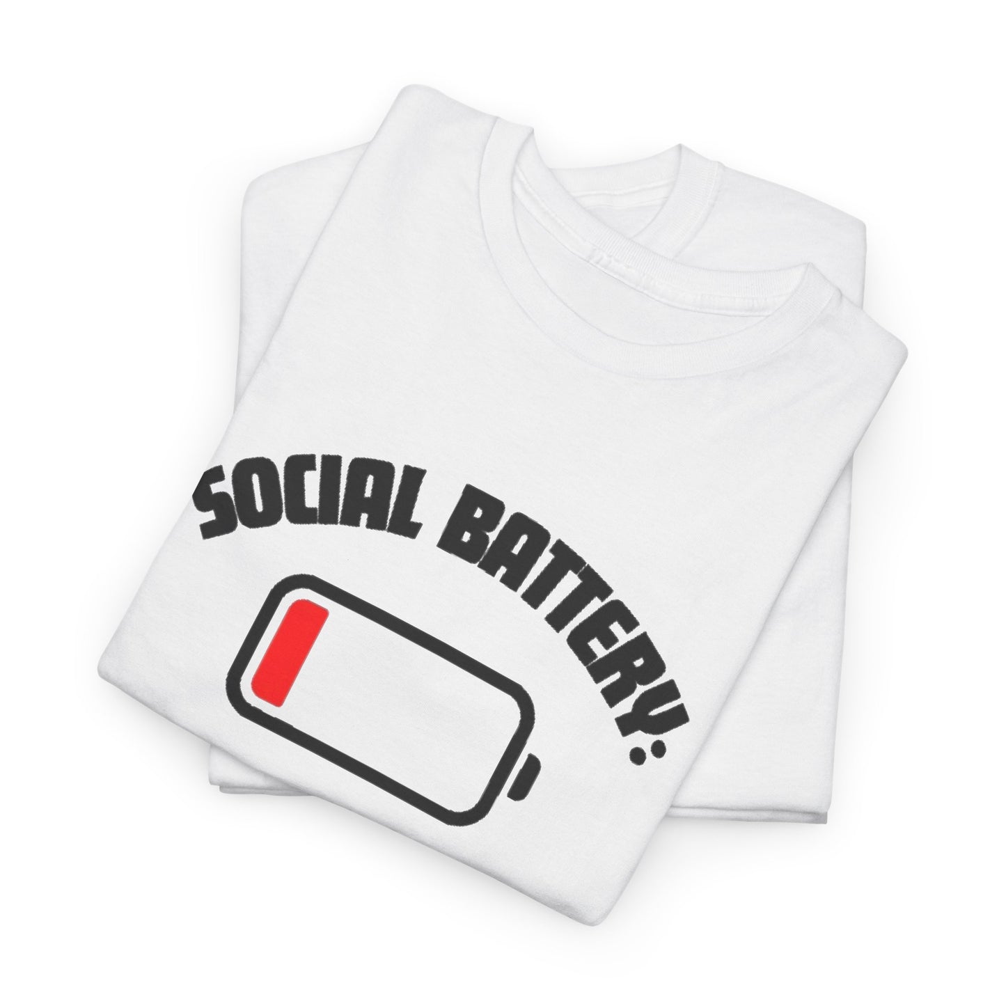 Social Battery Graphic Tee