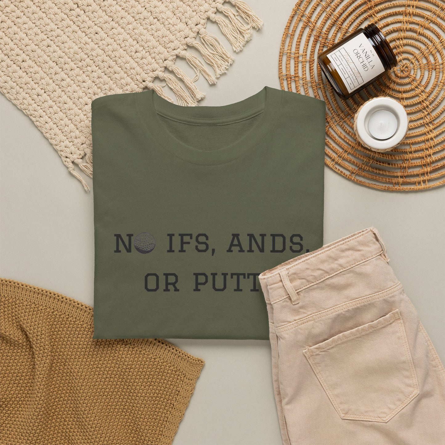 No Ifs, Ands, or Putts Golf T-Shirt