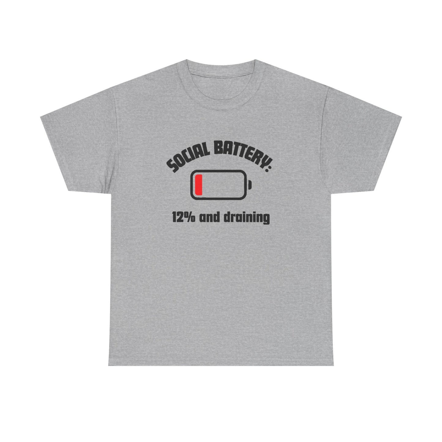 Social Battery Graphic Tee