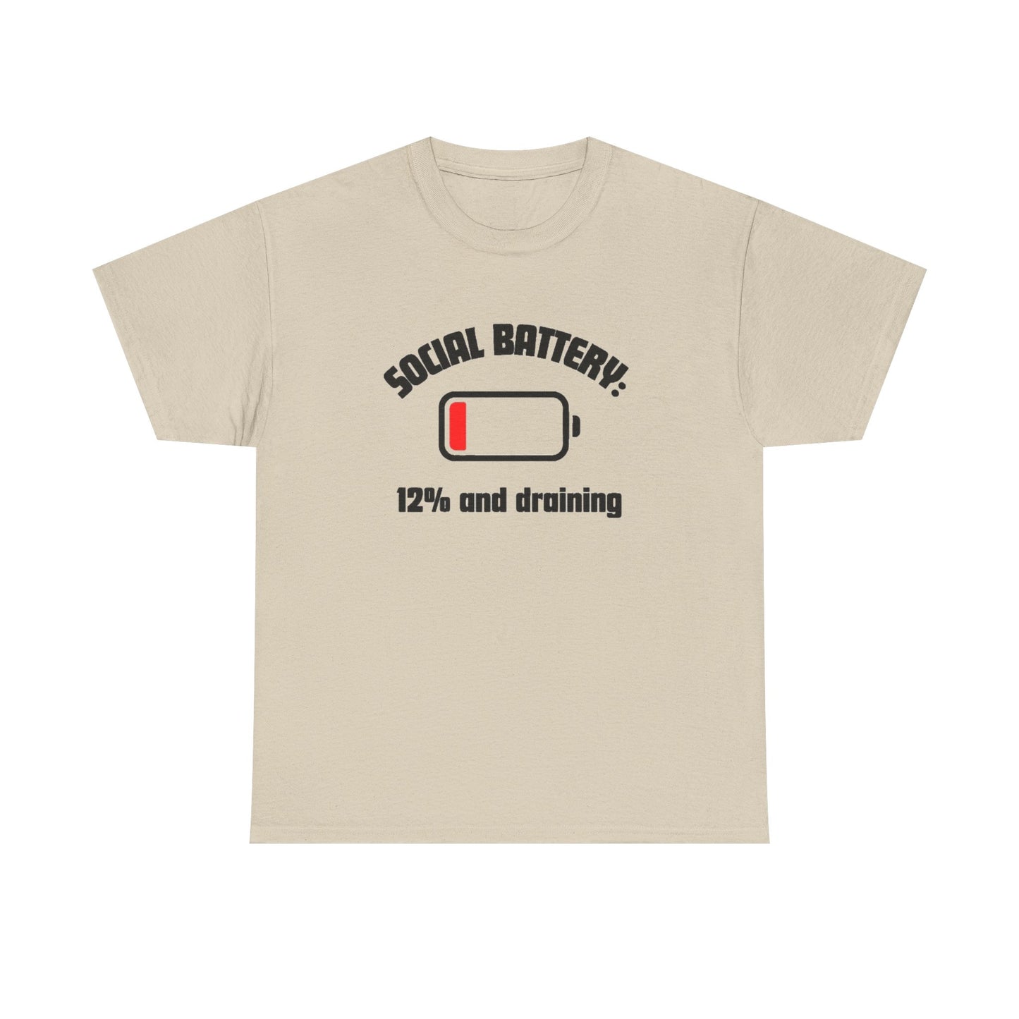 Social Battery Graphic Tee