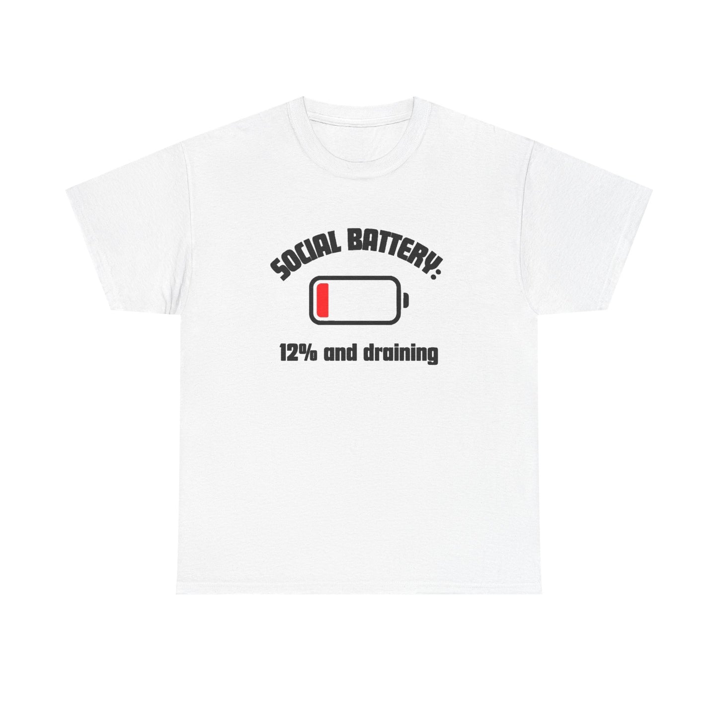 Social Battery Graphic Tee