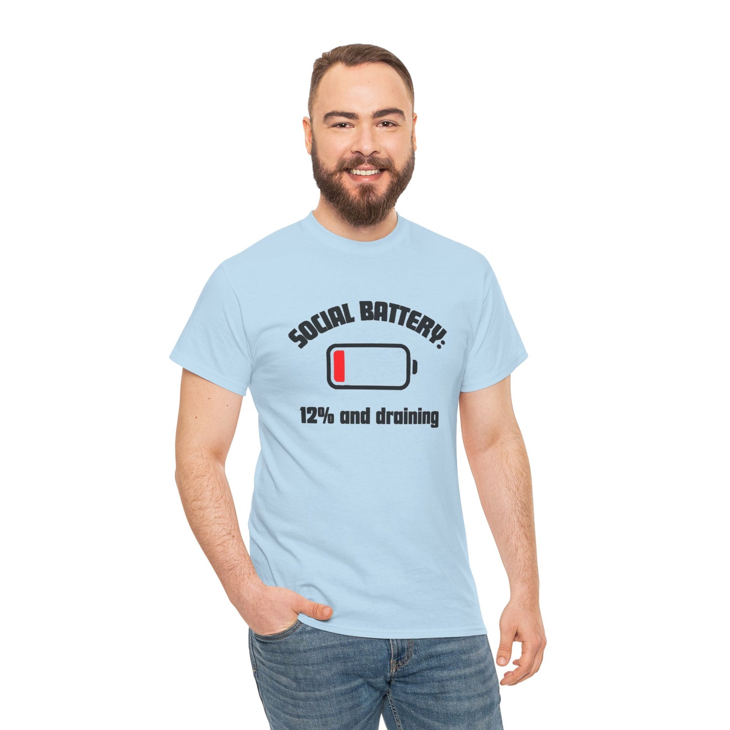 Social Battery Graphic Tee