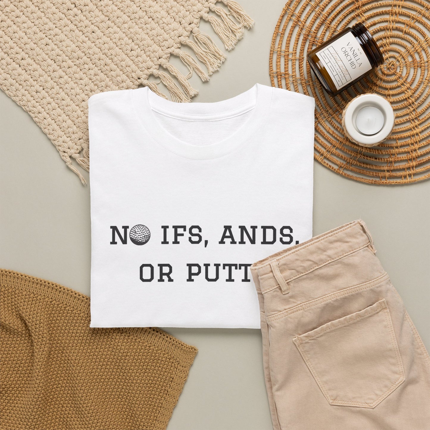 No Ifs, Ands, or Putts Golf T-Shirt