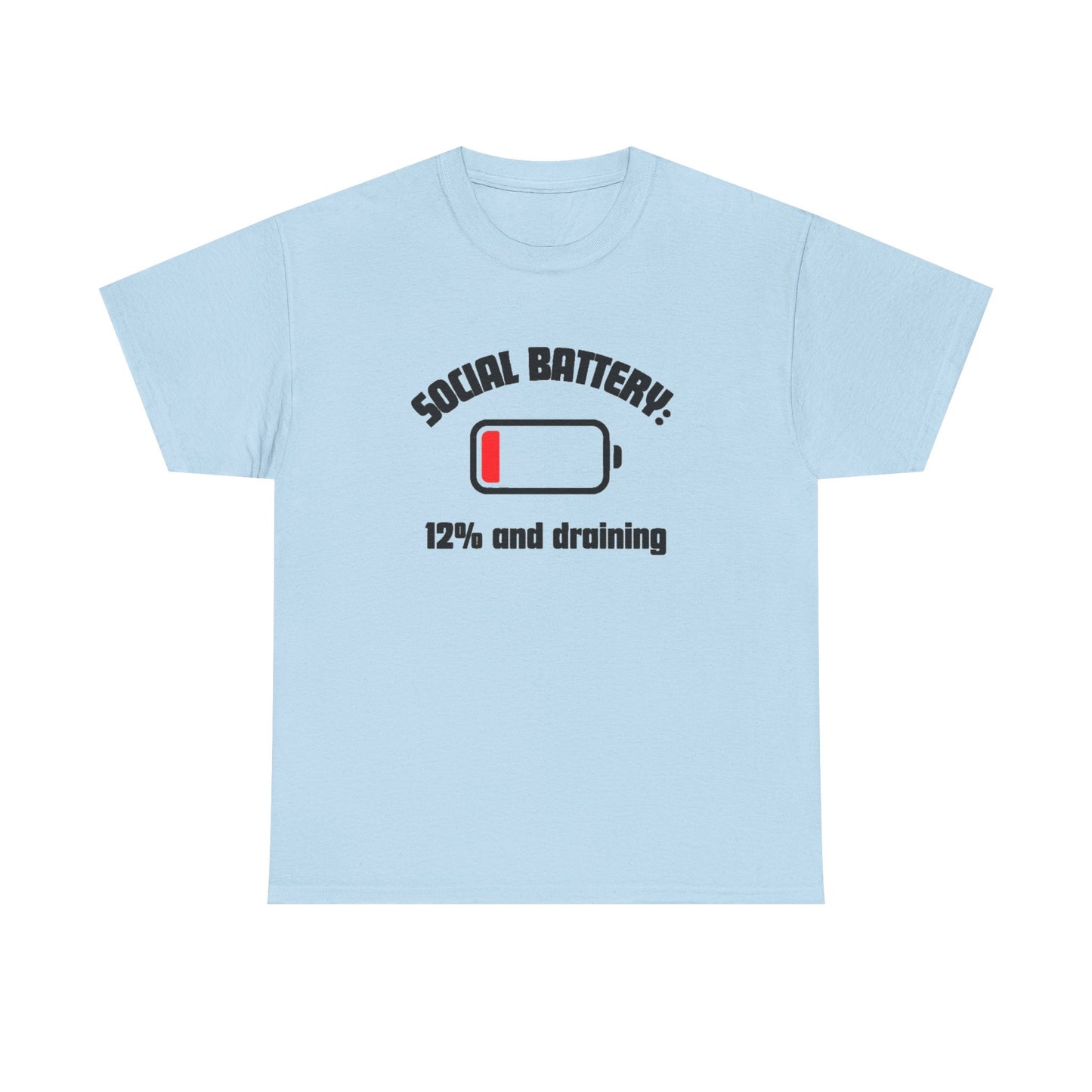 Social Battery Graphic Tee