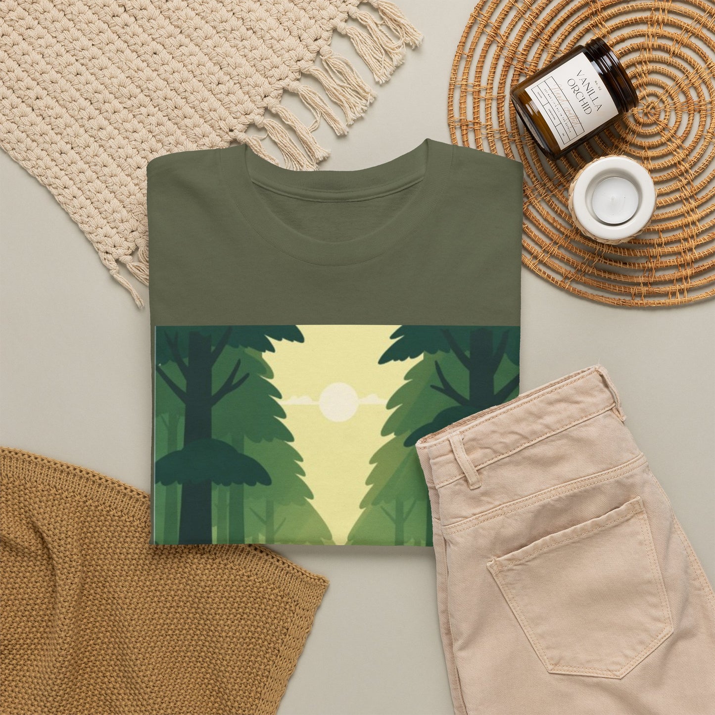 Bigfoot Forest Graphic Tee — "I found my ball... and bigfoot"