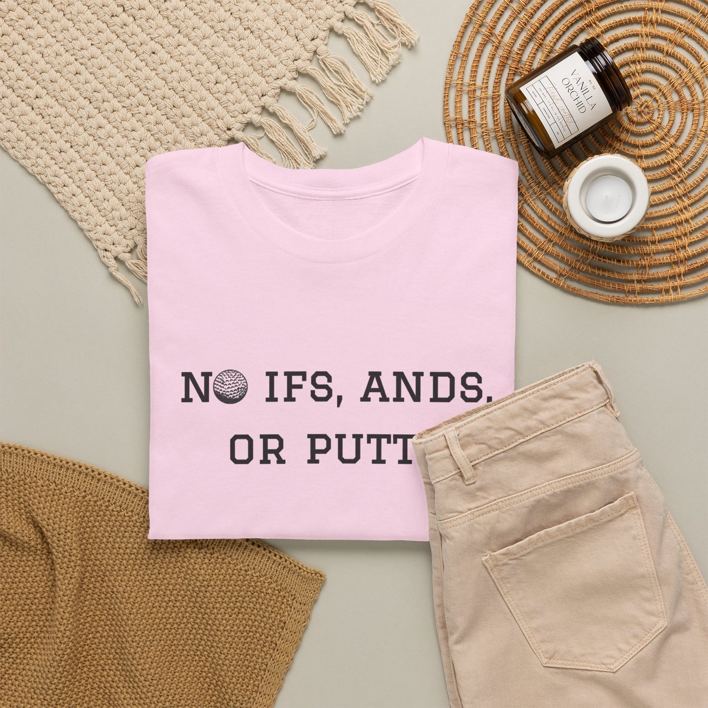 No Ifs, Ands, or Putts Golf T-Shirt
