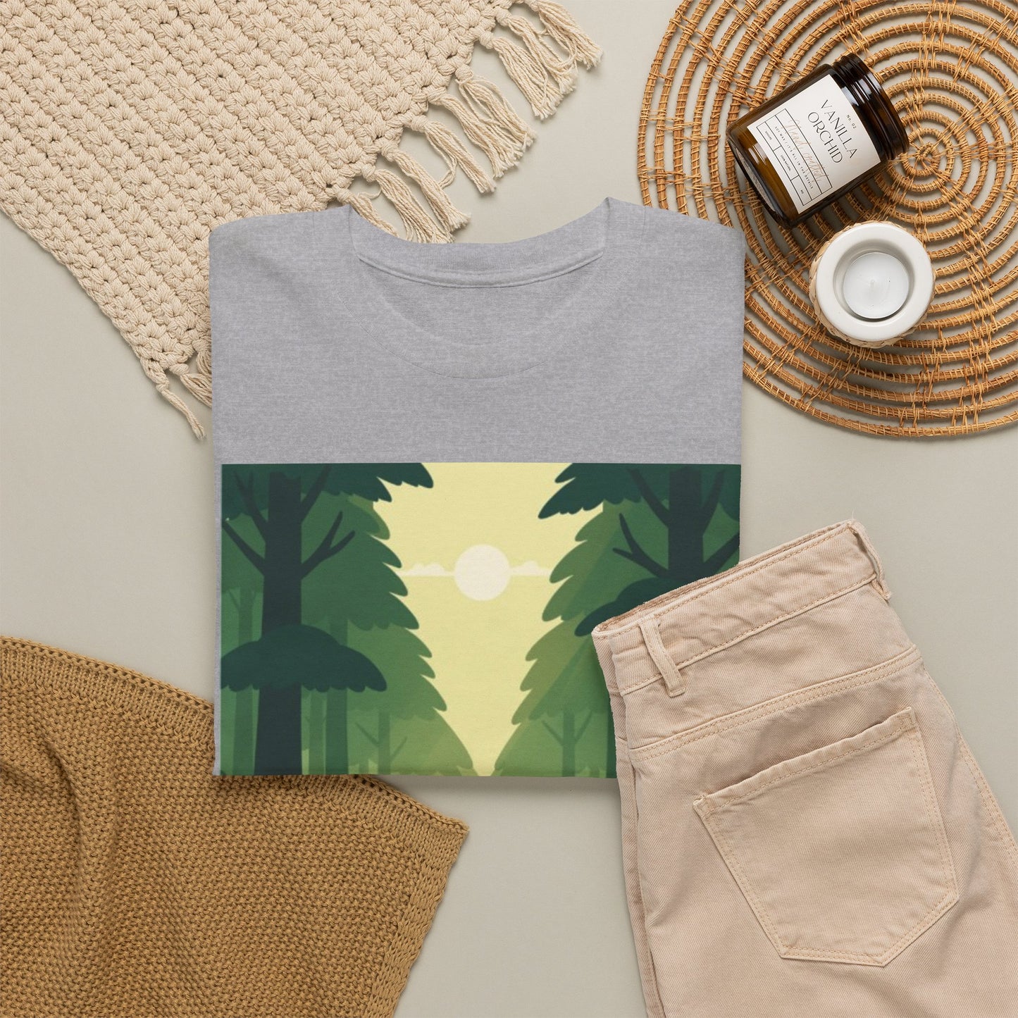Bigfoot Forest Graphic Tee — "I found my ball... and bigfoot"