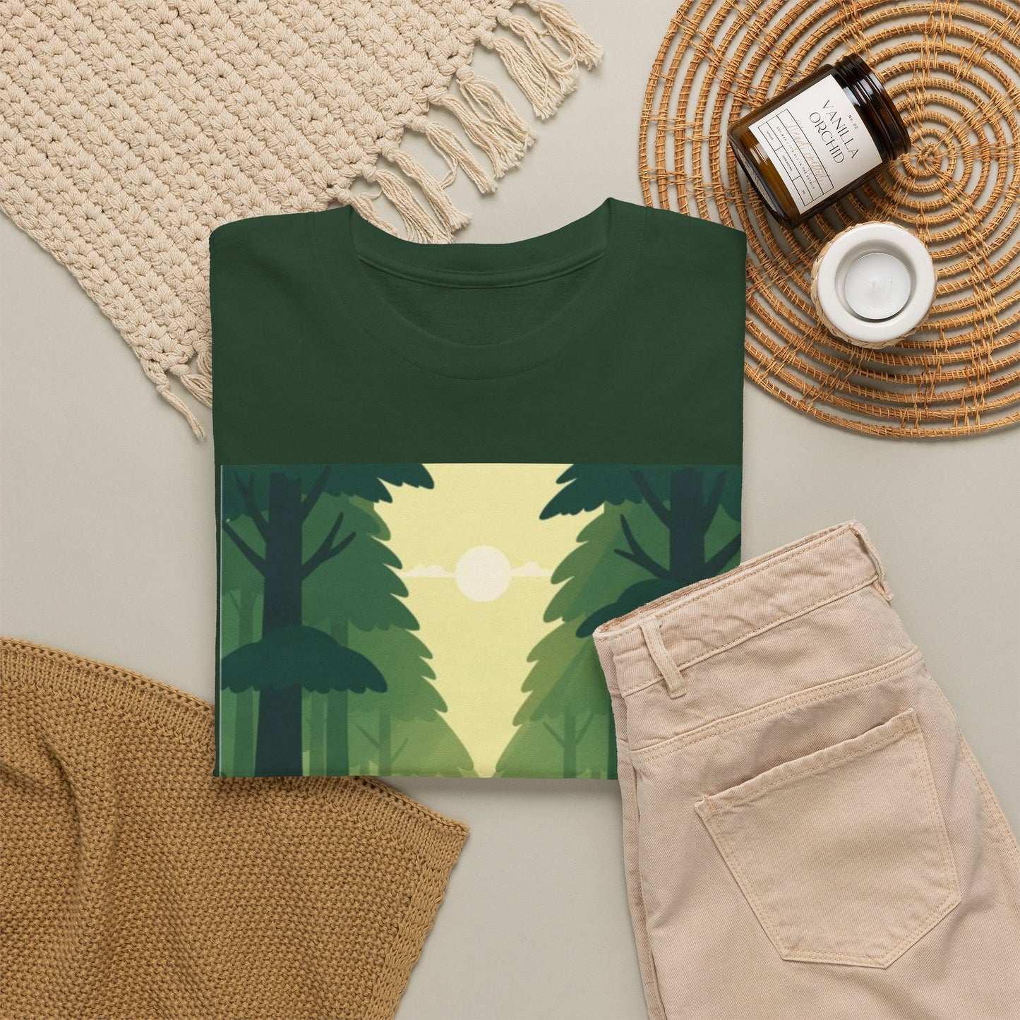 Bigfoot Forest Graphic Tee — "I found my ball... and bigfoot"