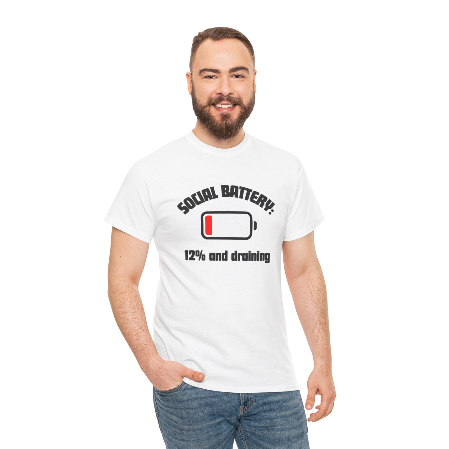 Social Battery Graphic Tee