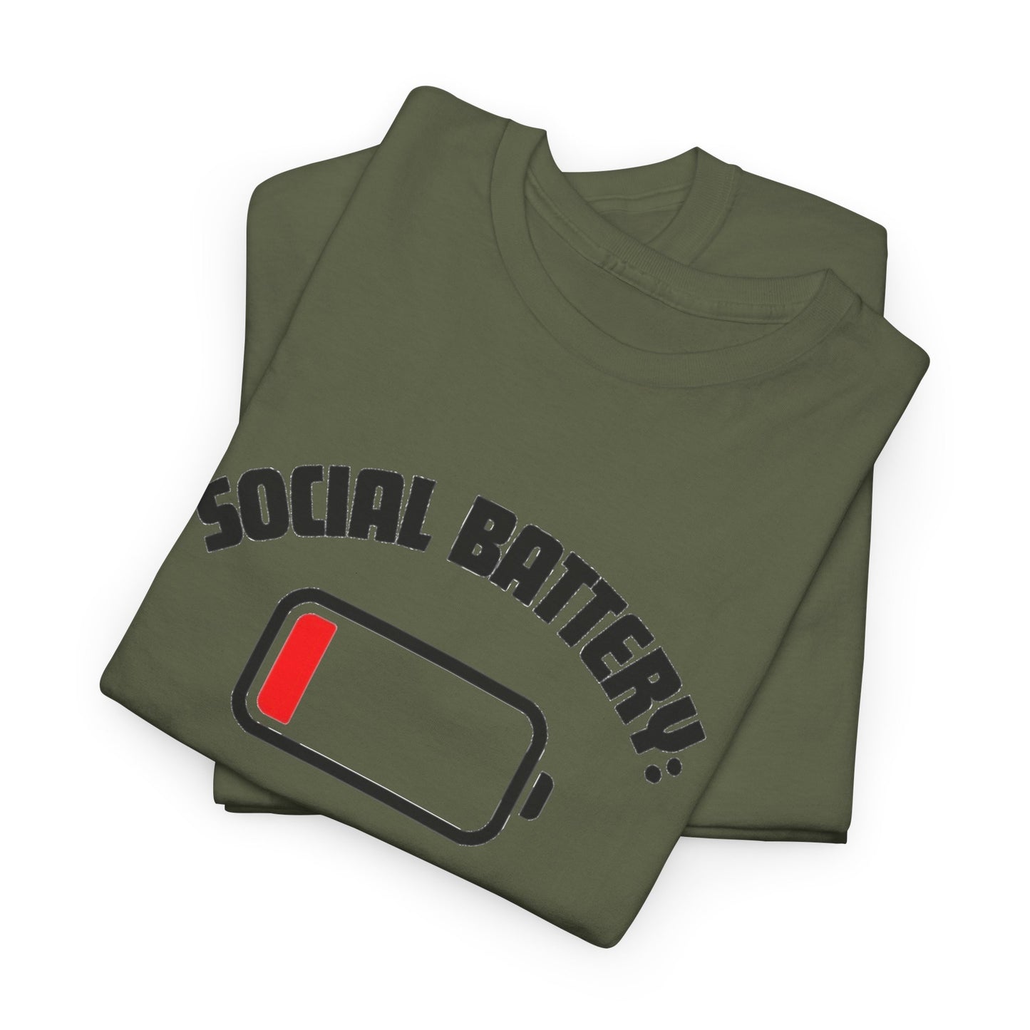 Social Battery Graphic Tee