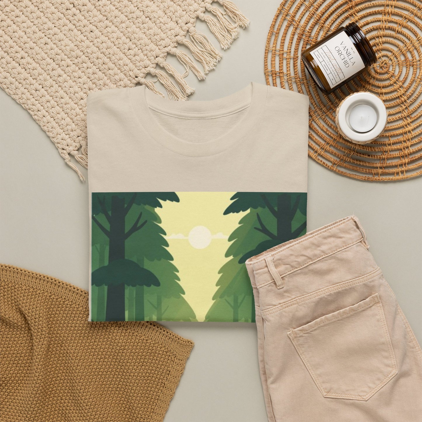 Bigfoot Forest Graphic Tee — "I found my ball... and bigfoot"