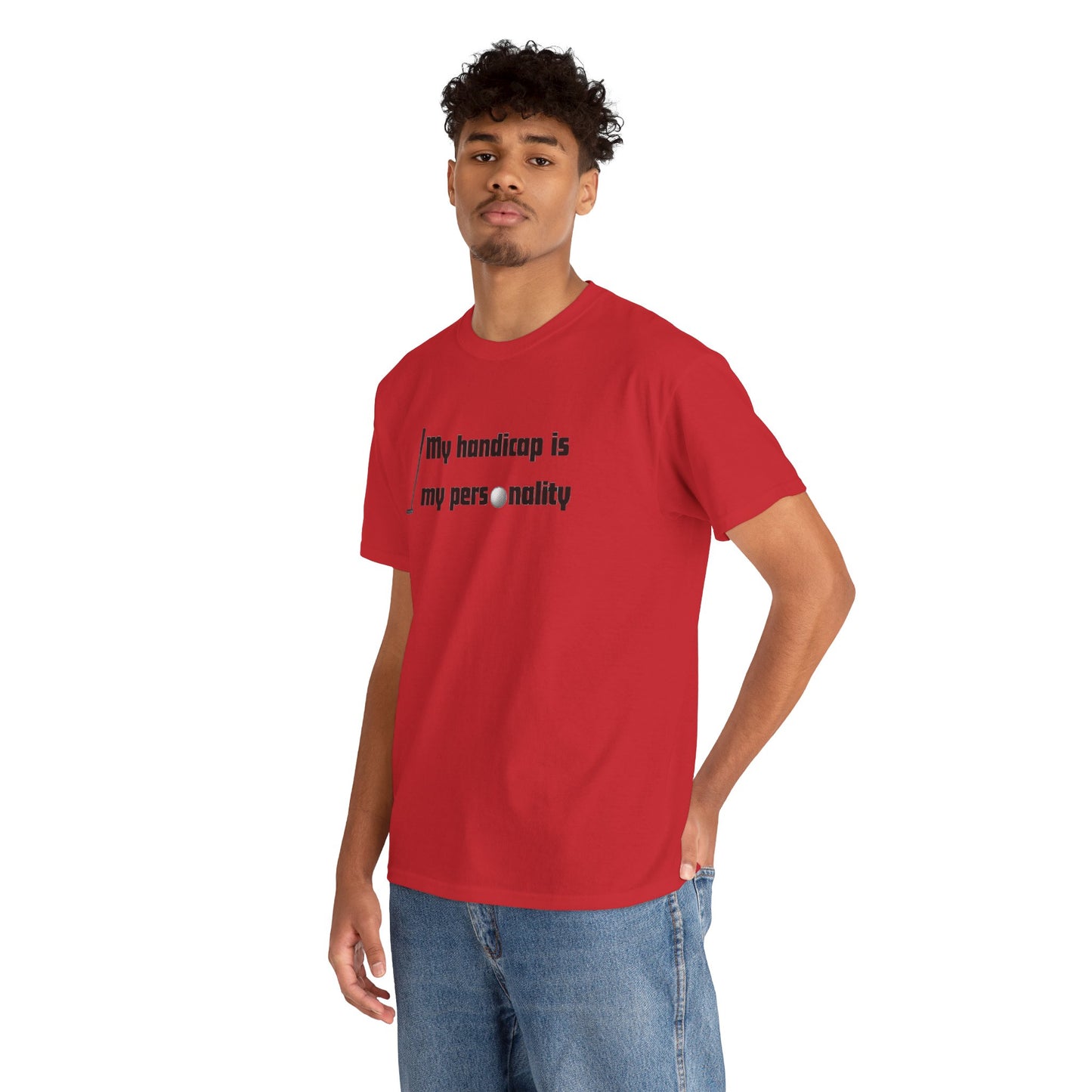 My Handicap Is My Personality Graphic Tee