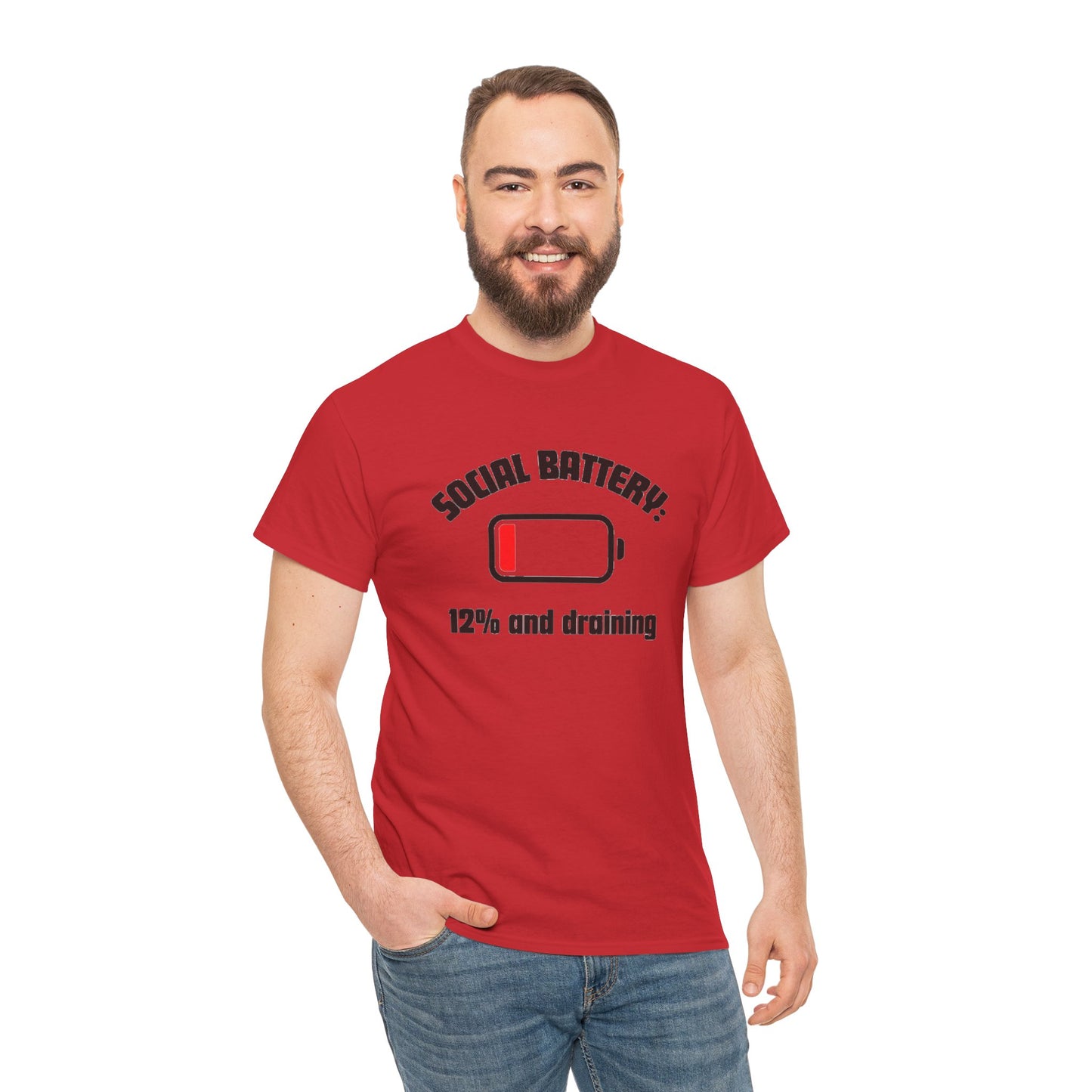 Social Battery Graphic Tee