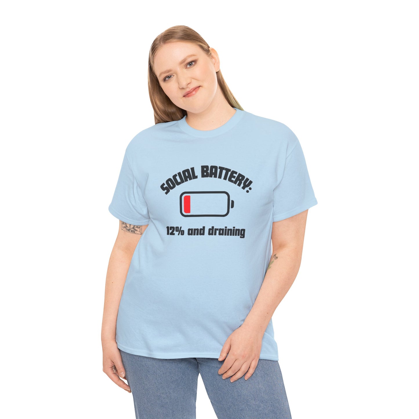 Social Battery Graphic Tee