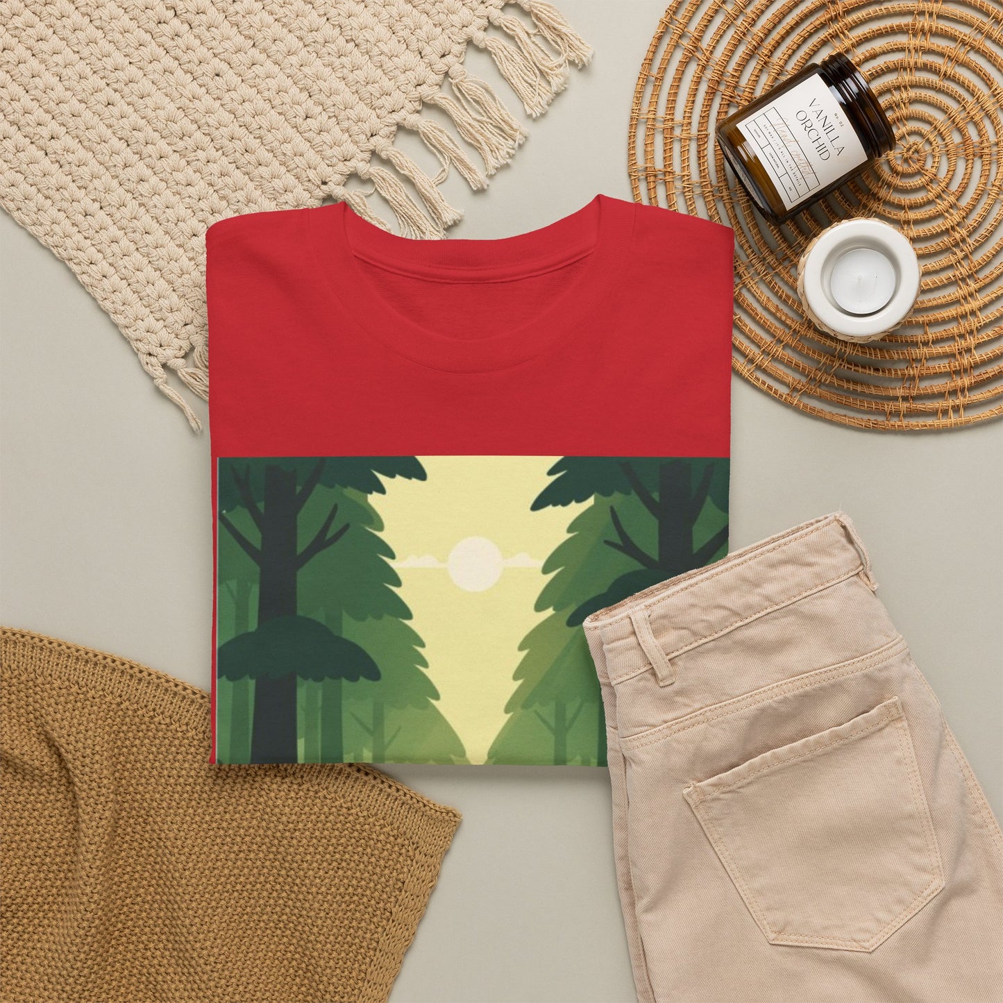 Bigfoot Forest Graphic Tee — "I found my ball... and bigfoot"
