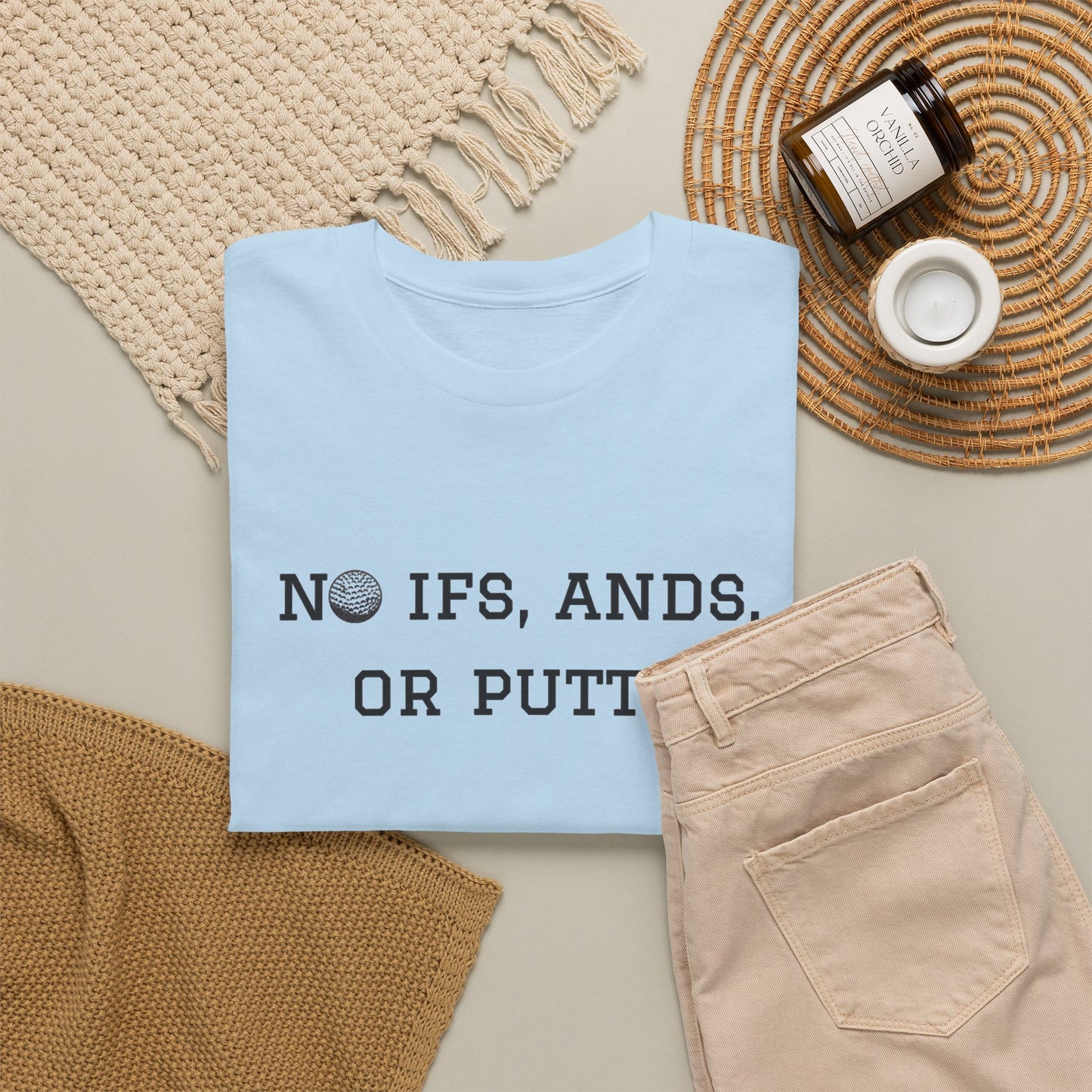 No Ifs, Ands, or Putts Golf T-Shirt