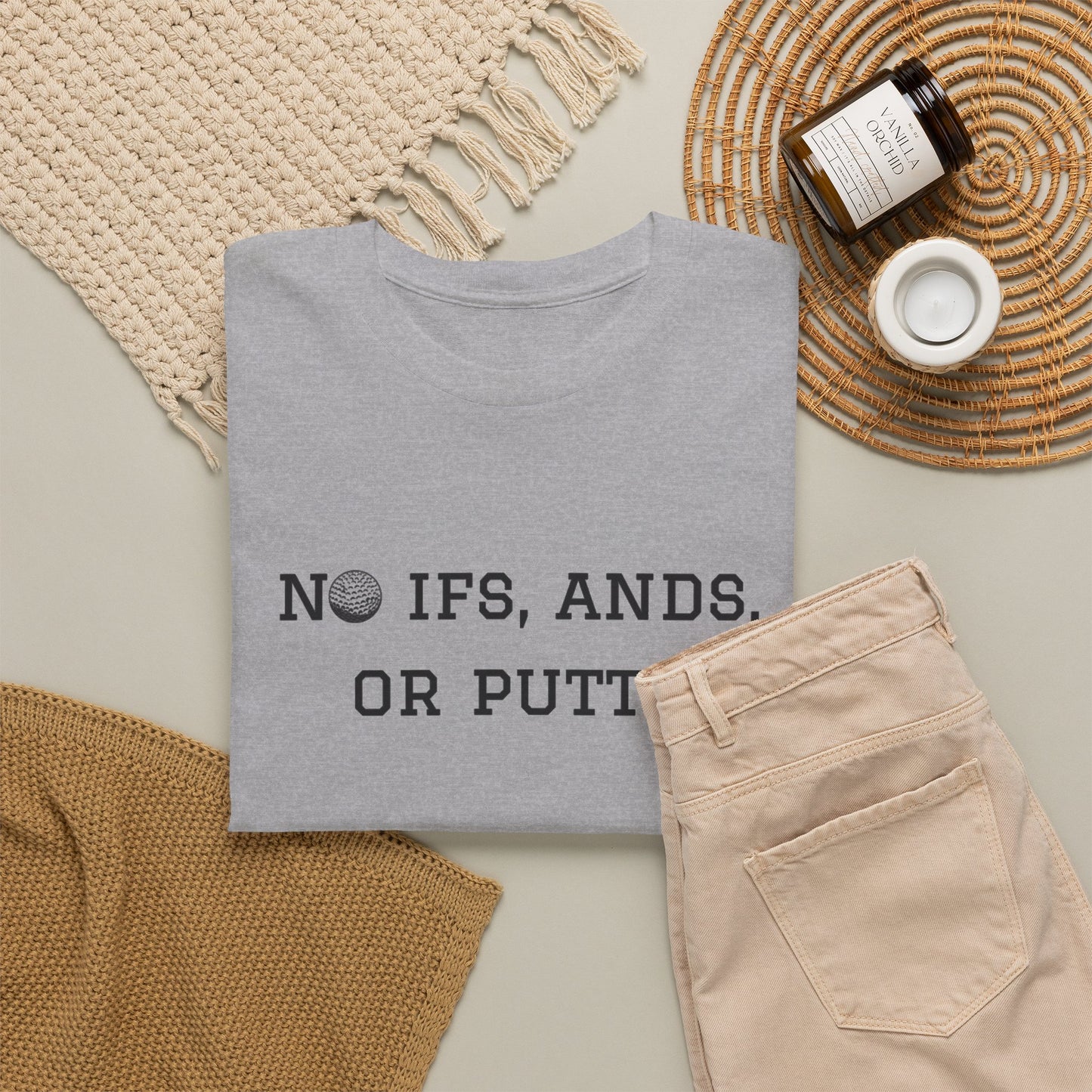 No Ifs, Ands, or Putts Golf T-Shirt