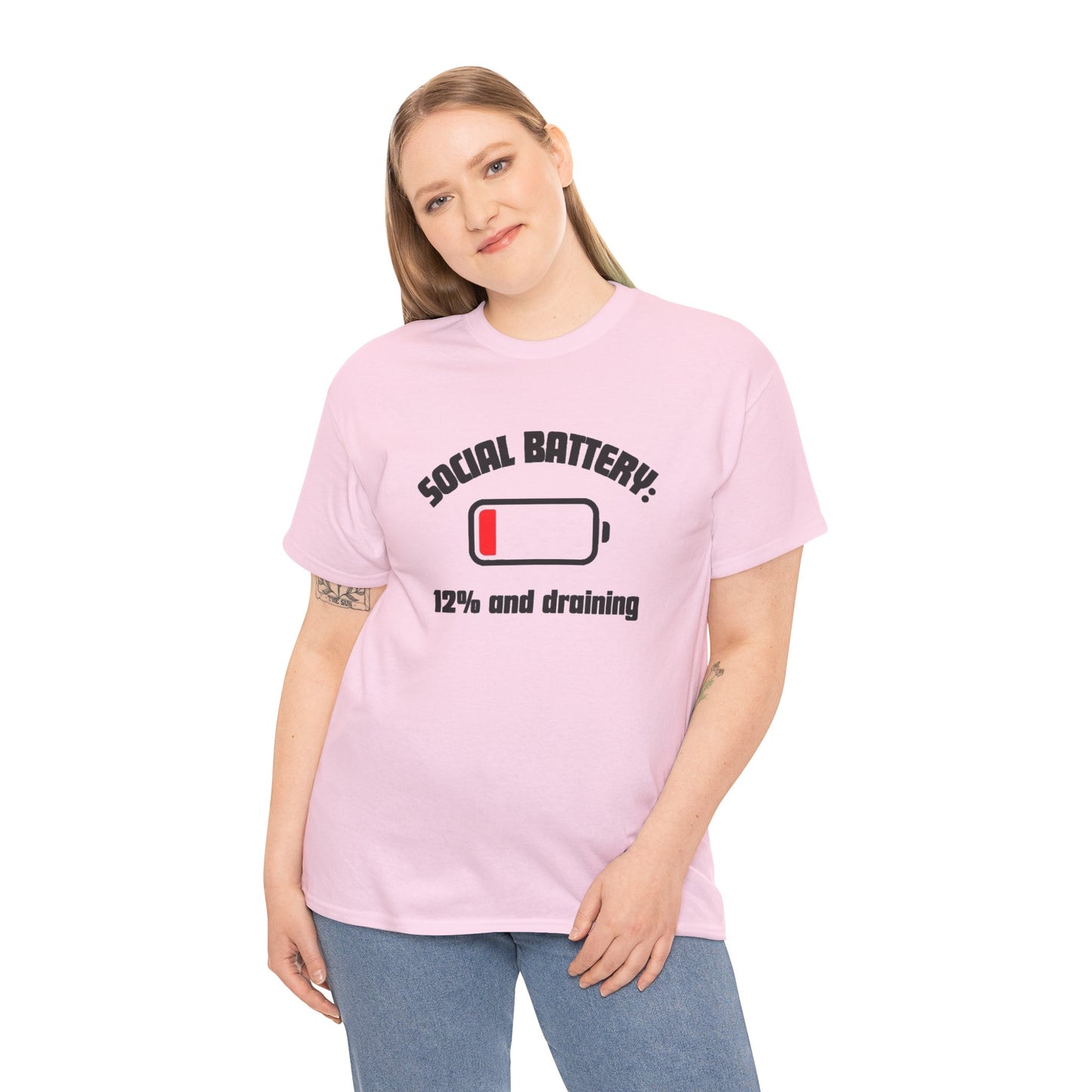 Social Battery Graphic Tee