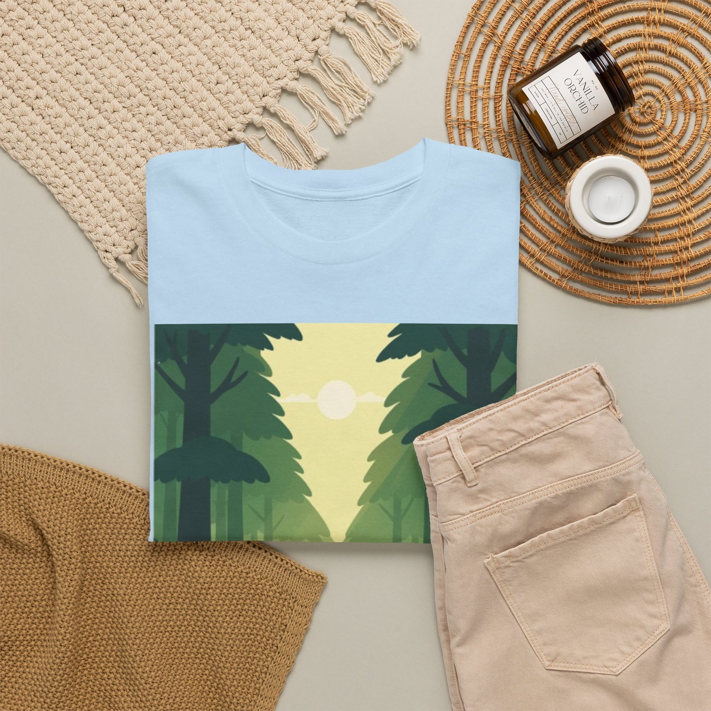 Bigfoot Forest Graphic Tee — "I found my ball... and bigfoot"