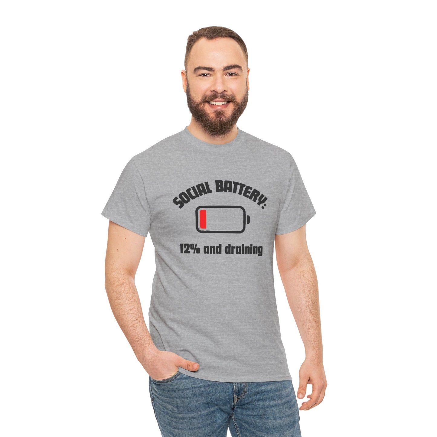 Social Battery Graphic Tee
